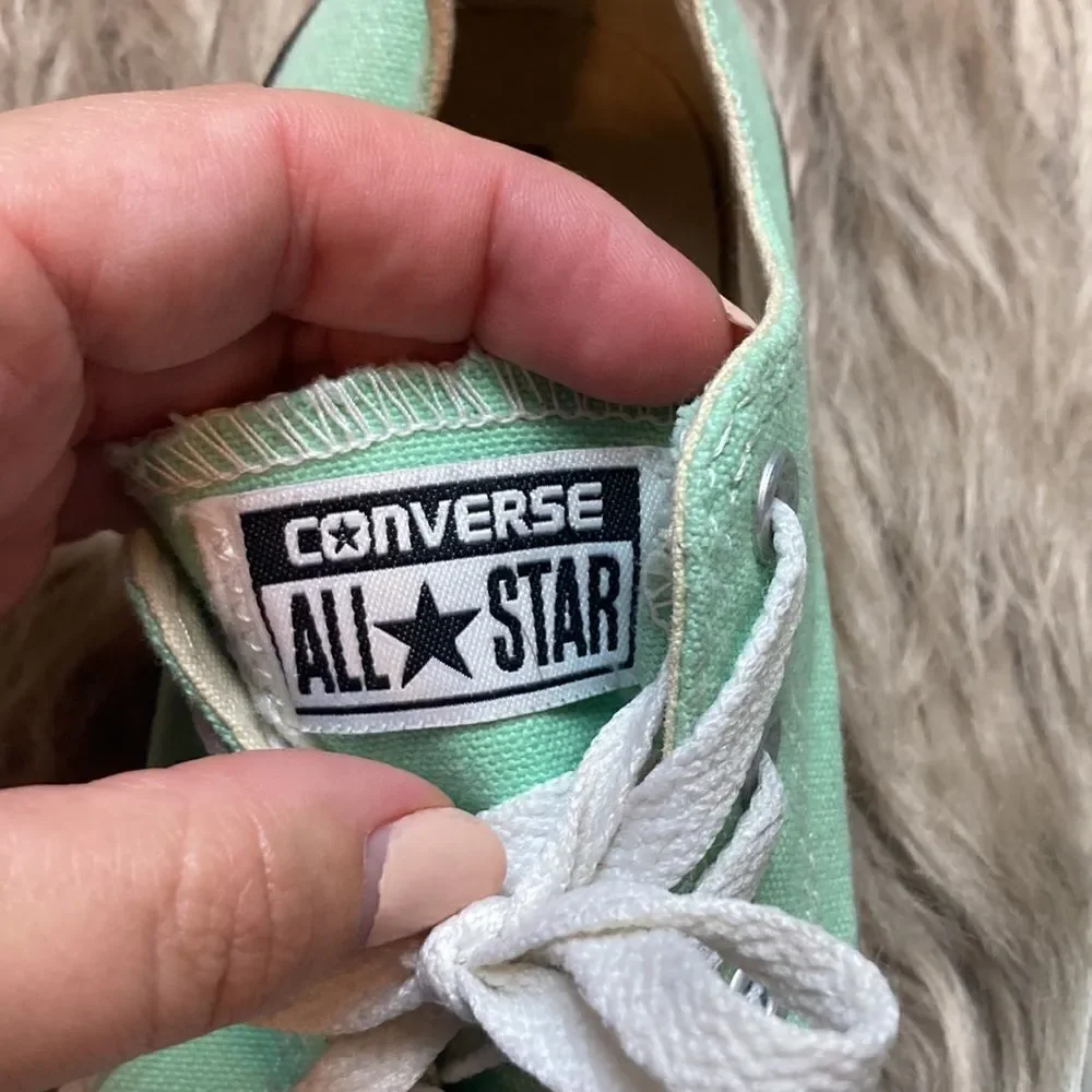 Converse All Star Kids Unisex Light Green Sneakers